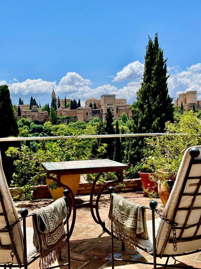 Duplex Vistas Alhambra Appartement Granada Buitenkant foto